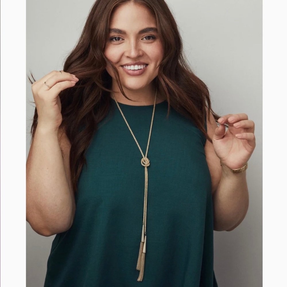 Kendra Scott Gold Phara Necklace - NWT